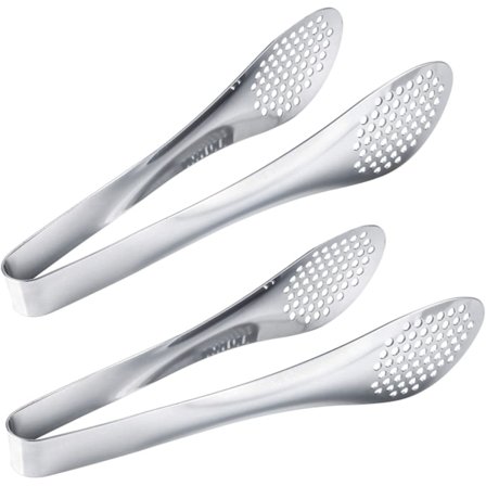 2 stk. matklype i rustfritt stål "Buffet Flip Flops Silver"