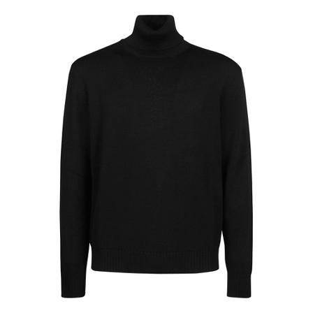 Ballantyne Turtleneck svart, Herr Stickade tröjor, Herr, Storlek: XL