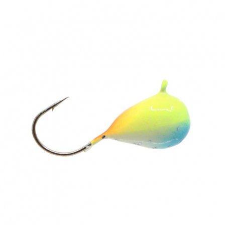 Blue Fox Raindrop With Eye 10, Gelb/Orange/Blau