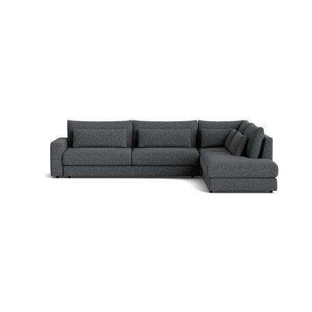 Sevilla hjørnesofa, højrevendt - Puente Grå/blå - 325x240x85 - Sofa, hjørnesofa
