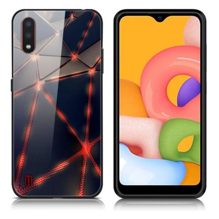 Fantasy Samsung Galaxy A01 skal - Triangel multifärg