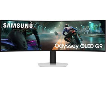 Samsung-Samsung 49" 49DG912-Samsung OLED G9 49" Ultrawide buet gamingskjerm-Monitors-Gamingskjermer Ultrawide