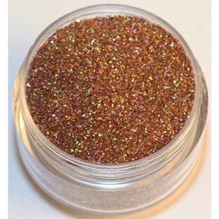 Negleglitter - Finkornet - Sandgull - 8ml - Glitter