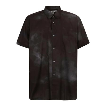 Comme des Garçons, Tie dye shirt Zwart, Heren, Maat:S