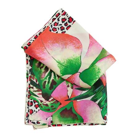 Kenzo, Silky Scarves Biały, Kobieta, Rozmiar: ONE Size
