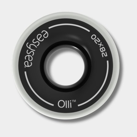 Anillo de baja fricción con protección de goma Easysea Olli L 28x20, Ø72/28 mm, para cabo hasta Ø24 mm (cabo interior) / Ø20 mm (cabo exterior)