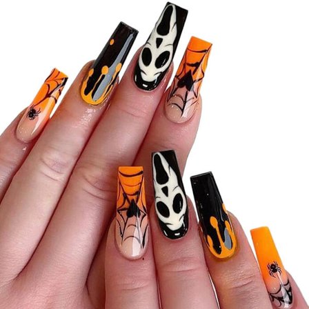 24 st Halloween Spindelvävsrustningspjäser