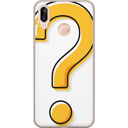 Yhteensopiva Puhelinkuori Huawei P20 lite Kysymysmerkki