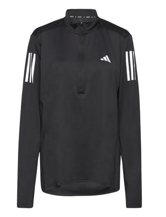 Otr 1/4 Zip Sweat-shirt Genser Svart Adidas Performance*Betinget Tilbud