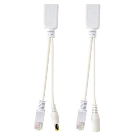 Passiivinen RJ45 PoE-kaapelisarja – Plug&Play IP-kameroille