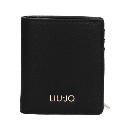 Liu Jo, Aa 1207e 0017 Wallet Czarny, Kobieta, Rozmiar: ONE Size