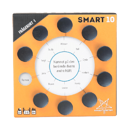 MINDTWISTER Smart10 Frågekort 4 Spel Unisex ONESIZE