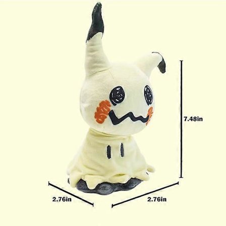 22 cm Mimikyu Dukker Plyslegetøj Alola Pokémon Ultra Sun og Ultra Moon Dukker Anime Figur Bløde Udstoppede Dyr Plyslegetøj