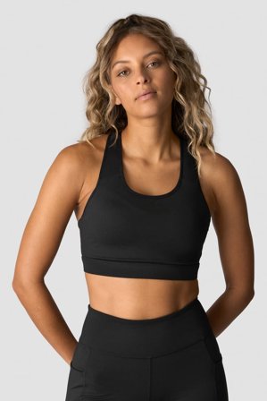 ICANIWILL - Mirage Sports Bra Black - Sport-BH - Dam - Träningskläder från ICIW