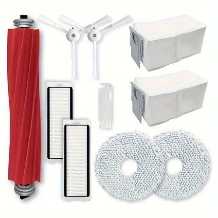 9 stk., Reservedele Kompatibel med Roborock Q Revo, Roborock P10 Robotstøvsuger