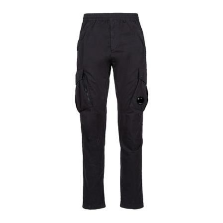 C.p. Company, Tapered Trousers Zwart, Heren, Maat:S