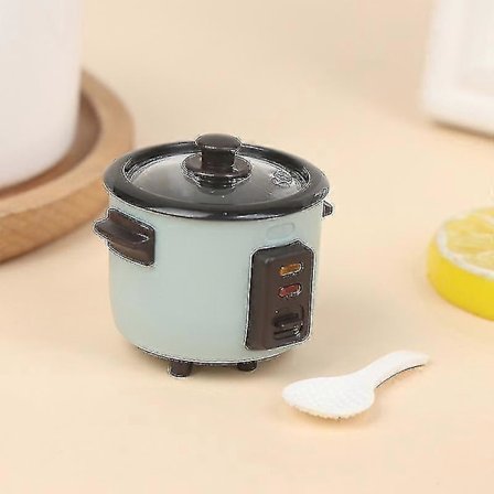 1:12 Dukkehus Mini Riskoker M/ Risskje Kjøkken Kjøkkenutstyr Matlagingsmodell