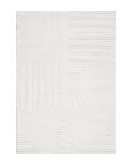 Tæppe Bella Shape Hvid