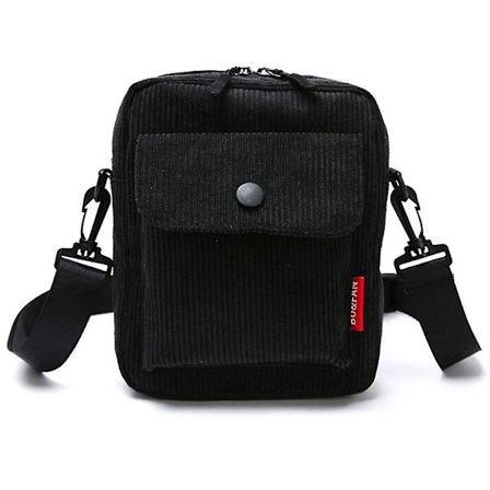 Fritidsväska Messenger Bag Dam liten väska Mode Corduroy Väska Axelväska