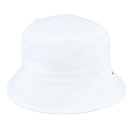 Lacoste - Vit bucket Hatt - Small Logo White Bucket @ Hatstore