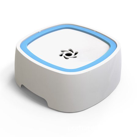 Blå husdjursskål Splash flytande vattenskål