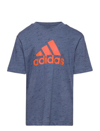 Future Icons Badge Of Sport Logo T-Shirt T-shirt Blå Adidas Performance