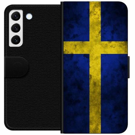 Samsung Galaxy S22 5g Plånboksfodral Sverige Flagga