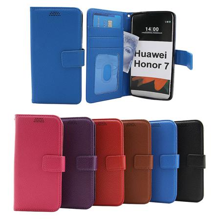 New Standcase Wallet Huawei Honor 7 (PLK-L01 / PLK-AL10) Hotpink