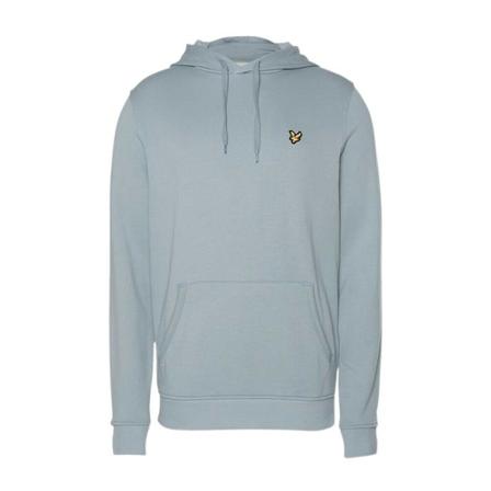 Lyle & Scott, Trui- Pullover Hoodie Blauw, Heren, Maat:L,Cotton