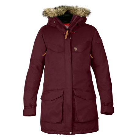 Fjällräven Women's Nuuk Parka Women synthetic-lined parkas Red XXS
