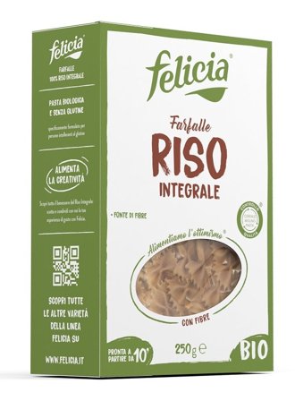 Felicia Farfalle Riso Integrale 250 g