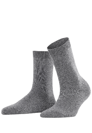 Falke Cosy Wool Socks Sockor Dam Grå 35-38