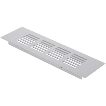 Aluminium ventilasjonsgitter for base 200 x 60 mm
