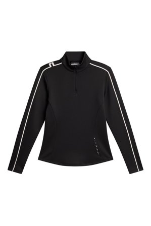 J.Lindeberg - Golf - Nefe Quarter Zip Mid Layer - Black - Femme - S