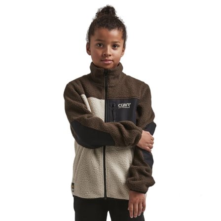 ColourWear Junior's Pile Jacket 2.0 Children Mid layer tops Beige 170