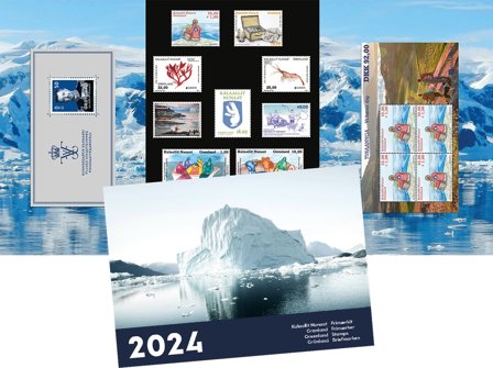Grønland - Årsmappe 2024 - Postfrisk