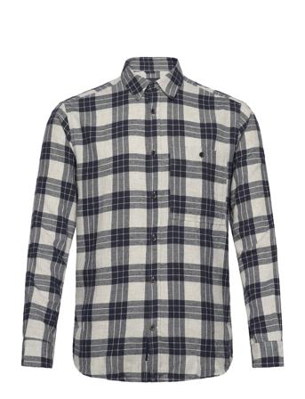 Onsb Life Reg Ls Check Shirt Bf Grey ONLY & SONS