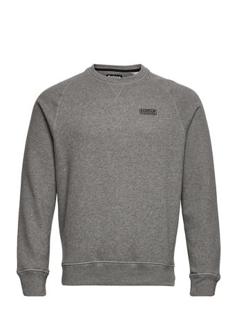 B.intl Essential Crew Sweat Sweat-shirt Genser Grå Barbour