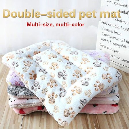 Vinter Hundemadras til Små og Store Hunde - Varmt og Tykt Tæppe