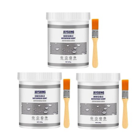 3 stk vanntett lim med høy styrke, gjennomsiktig reparasjonslim for tak og bad