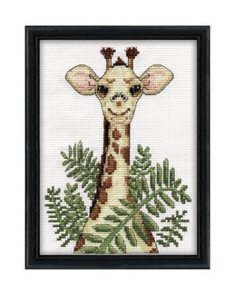 Broderikit Billede Giraf - Design Works Crafts