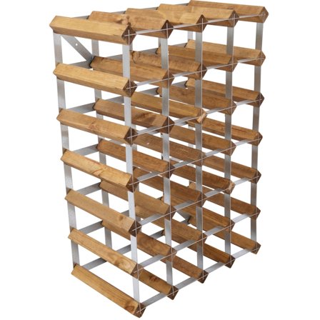 Traditional wine rack Vinställ Påbyggnadsbart 30 Flaskor Light oak | Inredning > Möbler > Vinställ | Bagaren och Kocken
