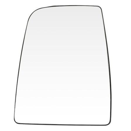 Side Wing Mirror Glass CK4Z17K707A Øvre Side Towing Mirror Glass Erstatning for Ford Transit T150 T250 T350 2015‐2017 Venstre