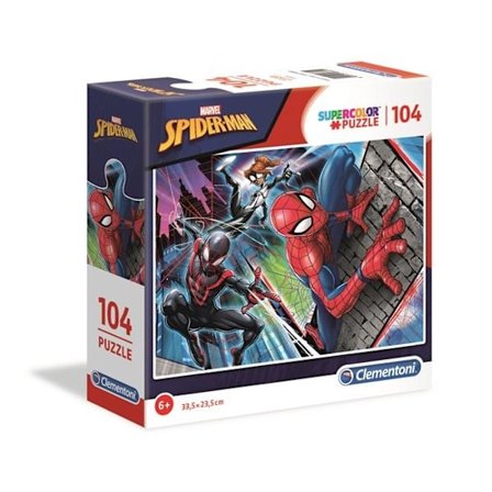 Pussel SQUARE 104 bitar - Spindelmannen