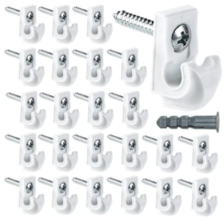 24 stk. lyskædekroge Julelyskædekroge små kroge simple og praktiske