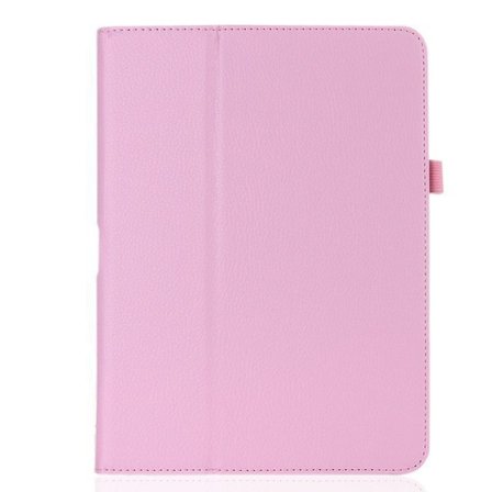 Etui til iPad Pro 12.9 2015/2017 Pink Bi fold Stand Litchi Læder Export