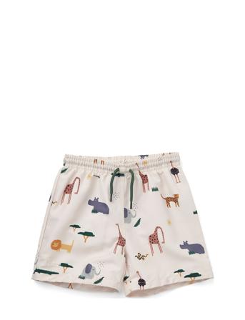 Duke Printed Board Shorts Badeshorts Multi/mønstret Liewood*Betinget Tilbud