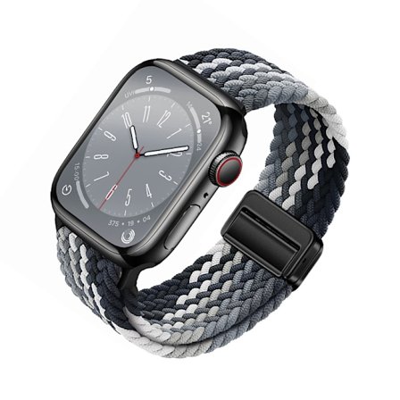 Starlight Nylon Braided Watch Strap för Apple Watch