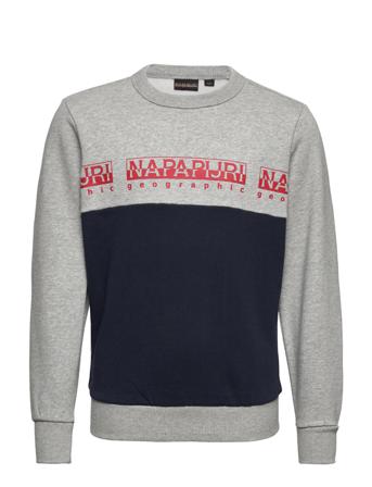 K B-Stavki C Sweat-shirt Tröja Multi/mönstrad Napapijri