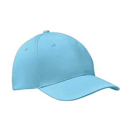 MidOcean Basie 6-panels baseballkeps One Size Baby Blue
